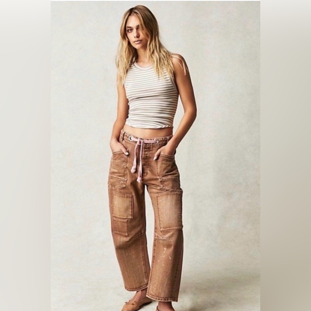 RARE We the Free Melted Chocolate Brown Moxie Barrel